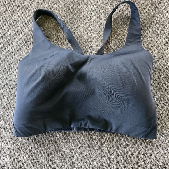 Athleta Sports Bra Womens 34DD Black High Support Intensity Workout Athletic - Picture 3 of 8